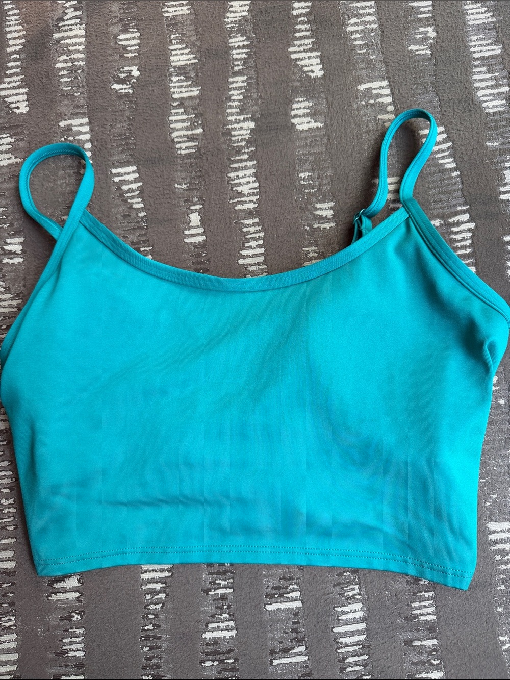 PINK Victoria's Secret Teal Stretch Bandeau Cami